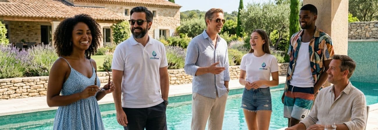 Otoblue — écosystème IA pour piscinistes